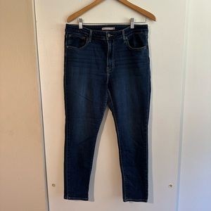 Levi’s 721 High Rise Skinny Ankle - 32x25